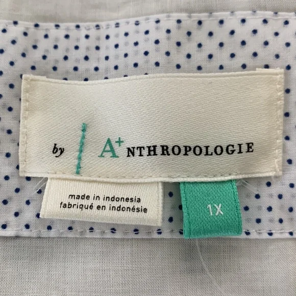 Anthropologie Marcie Textured Tunic Print Dress sz 1X NWT - Picture 13 of 15